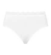 72436 Cotton Lace Full Brief - 101 White